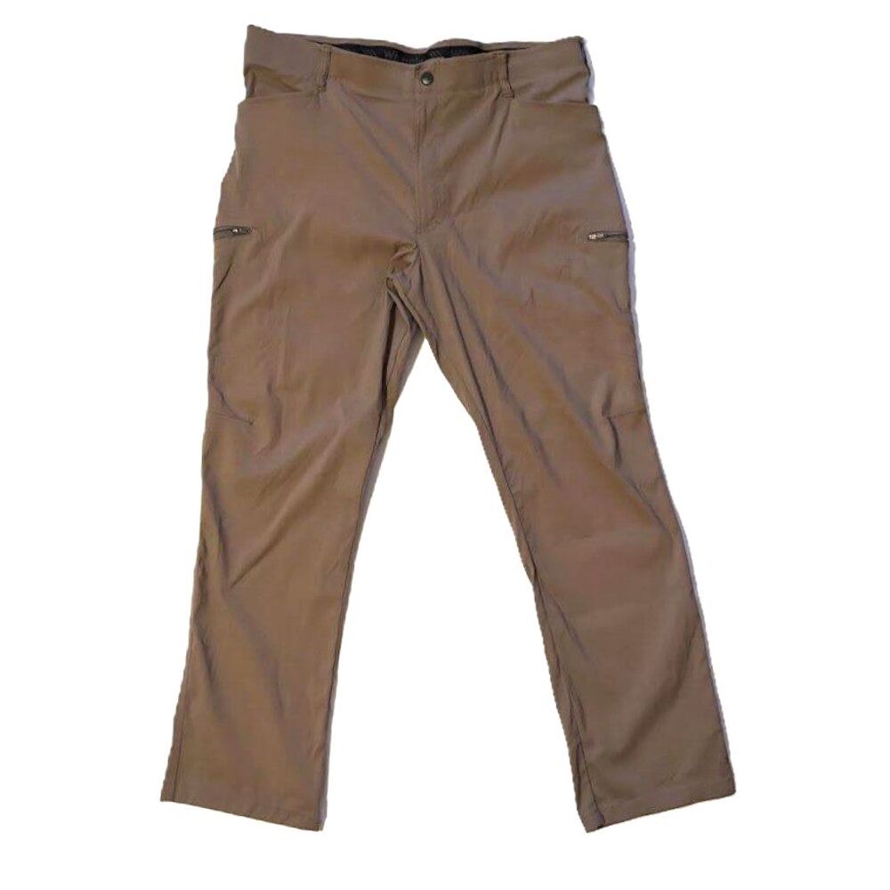 Wrangler Men's Brown Outdoor Cargo Pants Tagged 40x32 Actual 39x32 Stretch